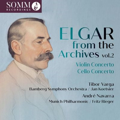 Alain Pire - Elgar Elgar From the Archives Vol.2 -Cello Concerto(Munich 1956), Violin Concerto(Bamberg 1957): Andre Navarra(Vc)Tibor Varga(Vn) - Import CD