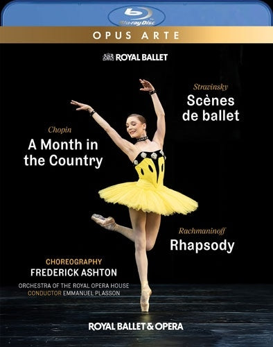 The Royal Ballet 、Sarah Lamb 、Marianela Nuñez 、Francesca Hayward - Flute Trios Op.71 : Lorenzo Gabriele(Fl)Anna Kaiser(Vn)Johannes Berger(Vc) - Import Blu-ray Disc