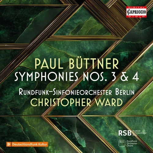 Kurisutofuaa Uoodo、Berlin Radio Symphony Orchestra - Buttner, Paul : Symphonies Nos.3, 4 - Import CD