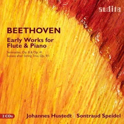 Johannes Hustedt 、Sontraud Speidel - Beethoven : Early Works for Flute & Piano - Import 2 CD