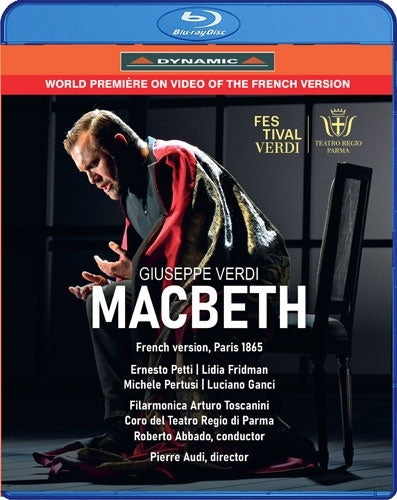 Roberto Abbado、Filarmonica Arturo Toscanini、Ernesto Petti、Lidia Fridman - Verdi : Macbeth -French version - Import Blu-ray Disc