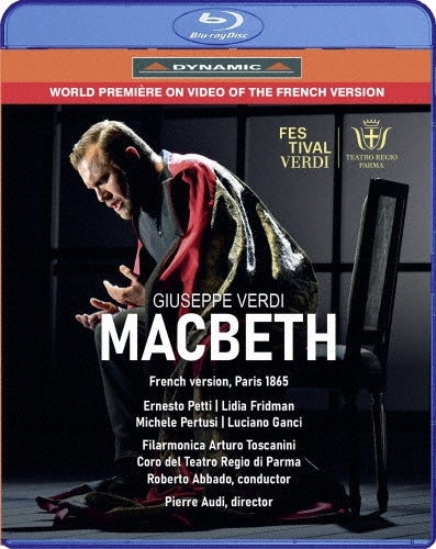 Roberto Abbado、Filarmonica Arturo Toscanini、Ernesto Petti、Lidia Fridman - Verdi : Macbeth - Import Blu-ray Disc