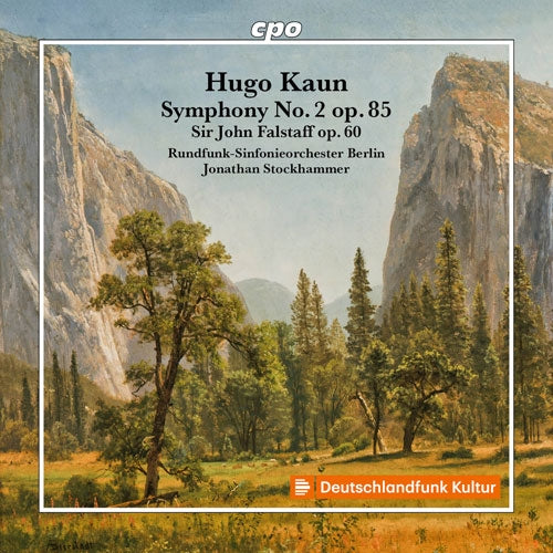 Jonathan Stockhammer - Kaun, Hugo : Symphony No.2, Sir John Falstaff Jonathan Stockhammer / Radio-Symphonie-Orchester Berlin - Import CD