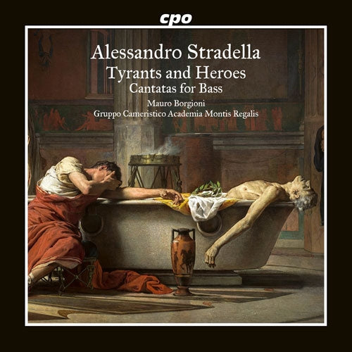 Mauro Borgioni - Stradella, Alessandro : Tyrants and Heroes -Cantatas for Bass Mauro Borgioni(Br)Gruppo Cameristico Academia Montis Regalis - Import CD