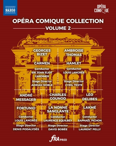Various Artists - Opera Comique Collection Vol.2 -Carmen, Hamlet, Fortunio, La nonne sanglante, Lakme - Import 5 Blu-ray Disc