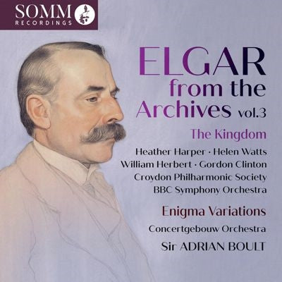 Adrian Boult, London Philharmonic Orchestra - Elgar : Elgar From the Archives Vol.3 -The Kingdom Adrian Boult / BBC Symphony Orchestra, Harper, H.Watts (1957)+Enigma Variations - Import 2 CD