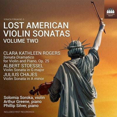 Solomia Soroka - Lost American Violin Sonatas Vol.2: Soroka - Import CD