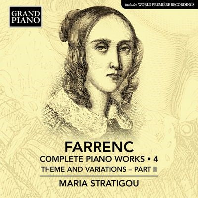Maria Stratigou - Farrenc, Louise：Complete Piano Works Vol.4 - Import CD