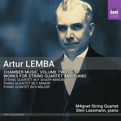 M4gnet String Quartet - Chamber Works Vol.2 -Works for String Quartet & Piano : Sten Lassmann - Import CD