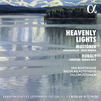 Ian Bostridge - Mustonen Heavenly Lights, Cello Sonata, Kodaly Sonatina, Cello Sonata : Nicolas Altstaedt(Vc)Ian Bostridge(T)Olli Mustonen(P) - Import CD