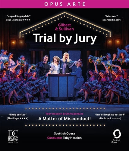Sullivan, Arthur (1842-1900) - Sullivan Trial by Jury, Hession A Matter of Misconduct! : Savournin, Attridge, Toby Hession / Scottish Opera (2025 Stereo) - Import Blu-ray Disc