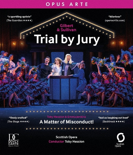Sullivan, Arthur (1842-1900) - Trial By Jury: Savournin Hession / Scottish Opera +toby Hession: A Matter Of Misconduct! - Import Blu-ray Disc