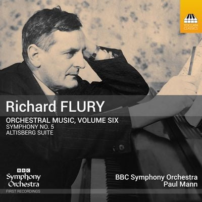 PAUL MANN - Richard Flury: Orchestral Works, Vol.6 - Import CD