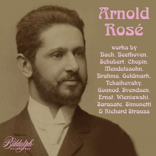 Arnold Rosé - Arnold Rose : Recordings 1902-1931 - Import CD