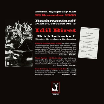 İdil Biret - Sergei Rachmaninoff: Piano Concerto No. 3 - Import Vinyl LP Record