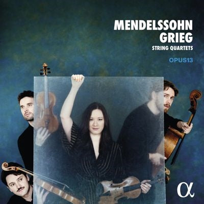 Opus13 (Classical) - Mendelssohn & Grieg: String Quartets - Import CD