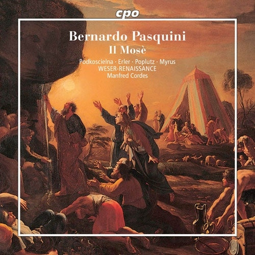 Manfred Cordes - Pasquini: Il Mose - Import CD