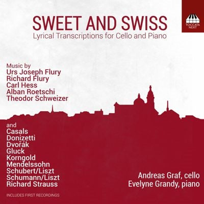 Andreas Graf - Sweet and Swiss - Lyrical Miniatures for Cello & Piano - Import CD