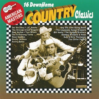 Various Artists - Rhoolie Records Presents Down Home Country Classics - Import CD