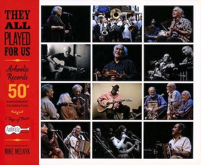 Various Artists - They All Played For Us: Arhoolie Records 50th Anniversary Celebration - Import 4 CD+Book4 CD+Book