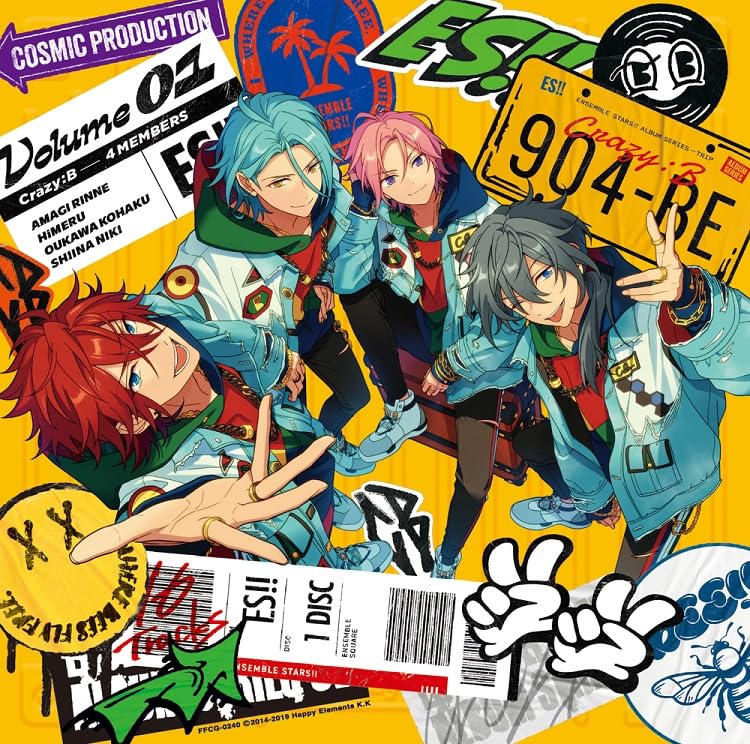 Crazy:B - Ensemble Stars!! Album Series "TRIP" - Japan CD
