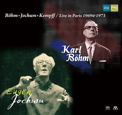 Karl Böhm, Eugen Jochum, Orchestre National de France, Oliver Trindle -  Karl Bohm Live In Paris 1973 / Eugen Jochum, Wilhelm Kempff Live In Paris 1969 (Stereo)(Single Layer) - Import SACD