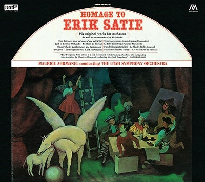 Maurice Abravanel, Utah Symphony - Satie (1866-1925) Homage To Erik Satie -His Original Works For Orchestra As Well As Orchestrations By His Friends : Maurice Abravanel / Utah Symphony Orchestra (2Xrcd) - Import XRCD