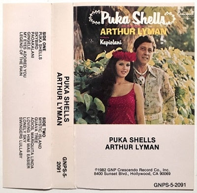 Arthur Lyman Introducing Kapiolani - Puka Shells Cassette Tape - Japan  CD Limited Edition