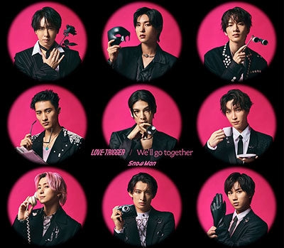 Snow Man - Love Trigger/We'Ll Go Together - Japan CD single
