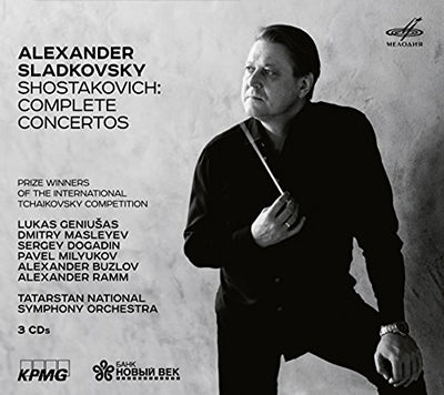 Shostakovich / Geniusas / Sladkovsky - Shostakovich: Complete Concertos Alexander Sladkovsky - Import 3 CD