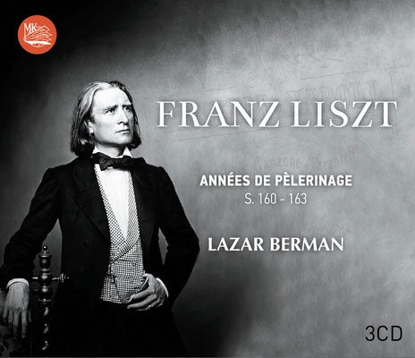 Lazar Berman (piano) - Franz Liszt Années De Pèlerinage S. 160 - 163 - Import 3 CD