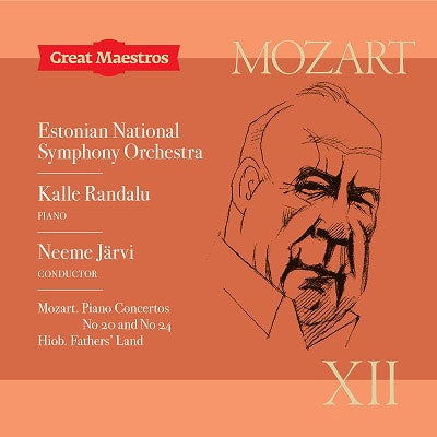 Neeme Jarvi - Mozart: Piano Concertos Nos.20, 24 - Import CD