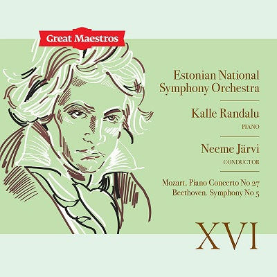 Neeme Järvi - Beethoven Symphony No.5, Mozart Piano Concerto No.27 : Neeme Jarvi / Estonian National Symphony Orchestra, Kalle Randalu(P) - Import CD