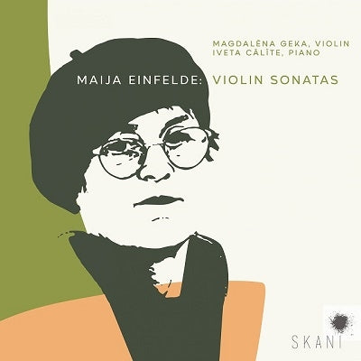 Einfelde / Geka, Magdalena / Calite, Iveta - Einfelde: Violin Sonatas - Import CD