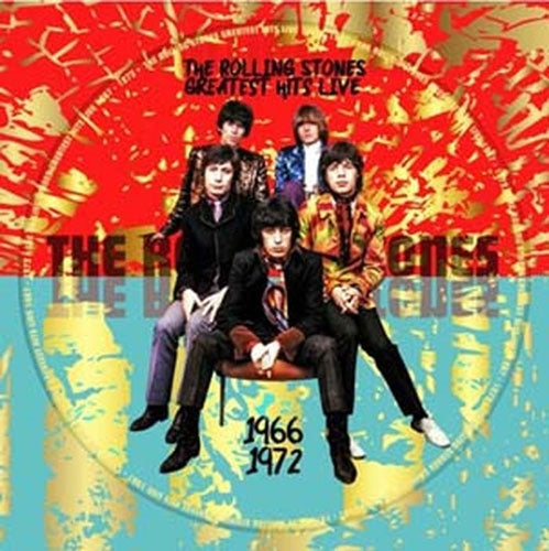 Rolling Stones - Greatest Hits Live 1966-1972 - Import 180g Picture Vinyl LP Record Limited Edition