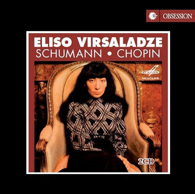 Eliso Virsaladze, Chopin - Chopin Piano Concerto No.1, Polonaise No.7, Schumann Piano Concerto, Fantasie - Import 2 CD Limited Edition