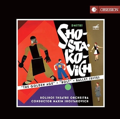 Maxim Shostakovich, Shostakovich - Bolt Suite, Golden Age Suite, Concertino for 2 Pianos - Import CD Limited Edition