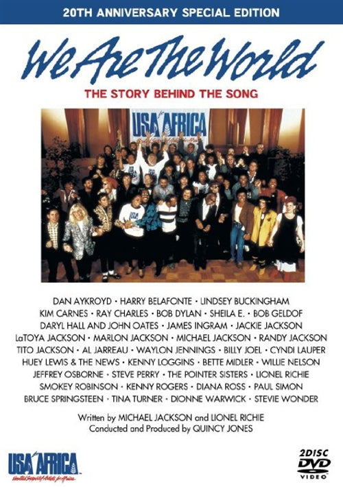 Various Artists - We Are The World THE STORY BEHIND THE SONG 20TH ANNIVERSARY SPECIAL EDITION - Japan 2 DVD
