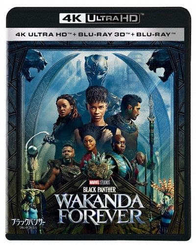 Movie - Black Panther: Wakanda Forever - Japan 4K Ultra HD Blu-ray Disc+3D Blu-ray Disc+Blu-ray Disc