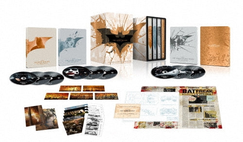Batman - The Dark Knight Trilogy - Japan 4K Ultra HD Blu-ray Disc x3+6Blu-ray Disc Limited Edition