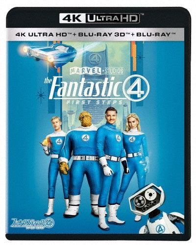Movie - The Fantastic 4: First Steps - Japan 4K Ultra HD Blu-ray Disc+3D Blu-ray Disc+Blu-ray Disc