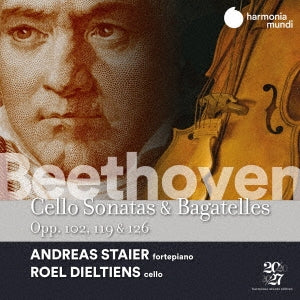 Andreas Staier - Beethoven: Cello Sonatas Nos.4&5.bagattelles Op.119 & Op.126 - Import CD