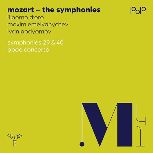 Maxim Emelyanychev, Il Pomo D'Oro - Sym, 29, 40, : Emelyanychev / Il Pomo D'oro +oboe Concerto: Podyomov(Ob) - Import  CD