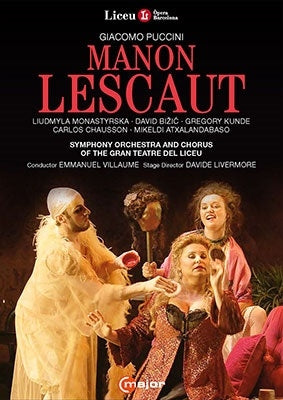 Emmanuel Villaume, The Gran Teatre Del Liceu Symphony Orchestra, Liudmyla Monastyrska, David Bizic - Puccini (1858-1924) Manon Lescaut - Import DVD
