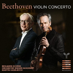 Benjamin Schmid - Violin Concerto: B.Schmid(Vn)Haselbock / Wiener Akademie O +(Liszt)Andante Cantabile - Japan CD