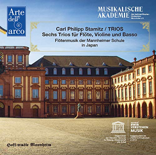 Stamitz, Carl (1745-1801) - Trios for Flute, Violin & Basso : Takashi Ogawa(Traverso)Natsumi Wakamatsu(Vn)Hidemi Suzuki(Vc)Naoki Ueo(Cemb) - Import CD