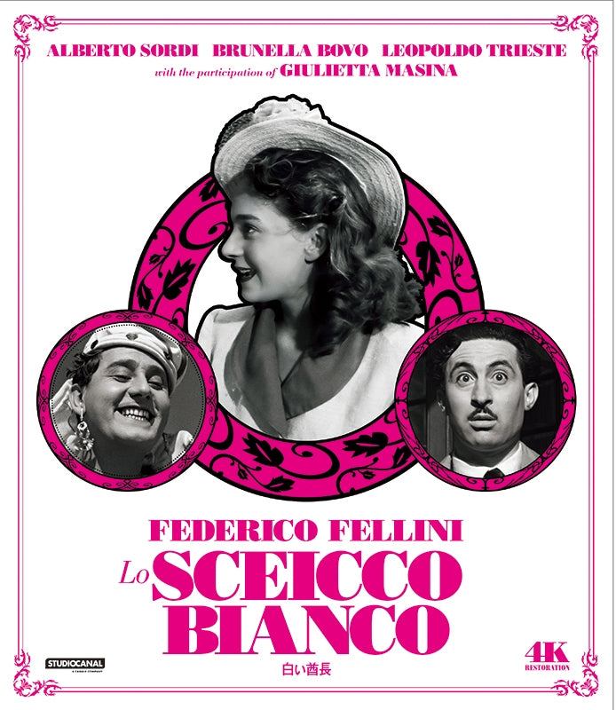 Federico Fellini,Leopoldo Trieste - The White Shiek 4K Restored - Japan Blu-ray Disc
