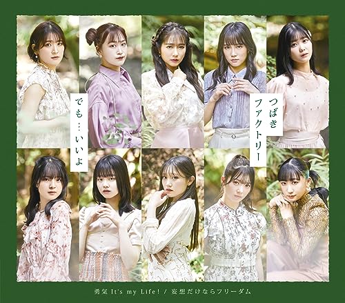 Tsubaki Factory - Yuuki It's My Life!/Mousou Dake Nara Freedom/Demo...Iiyo - Japan Regular Editions C CD single