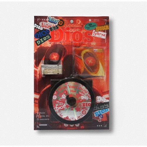 Dios - Seein' Your Ghost - Japan CD + lyrics booklet + key charm + handkerchief Limited Edition
