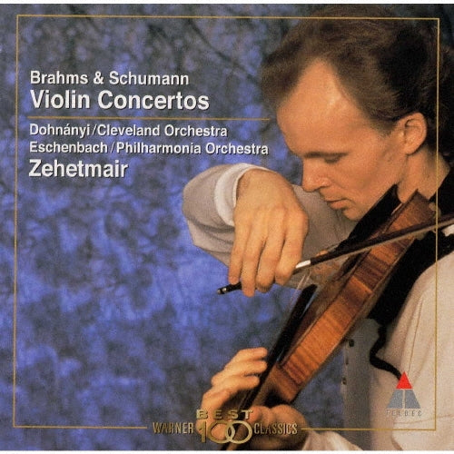 Thomas Zehetmair - BRAHMS&SCHUMANN: VIOLIN CONCERTOS - Japan CD